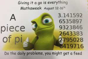 Read more about the article You know what week it is  ….. MATHS WEEK!